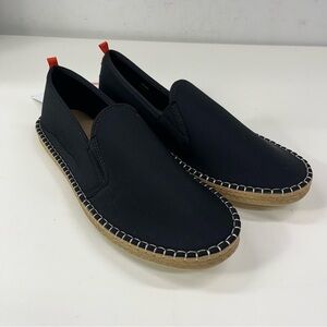 NWT Sea Star MENS MARINER SLIP-ON in Black Size 9